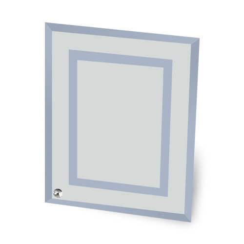 Glazen frame 18 x 23 cm Sublimatie Thermische overdracht