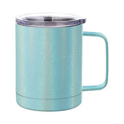 Tasse à café 300 ml pour sublimation - bleu irisé