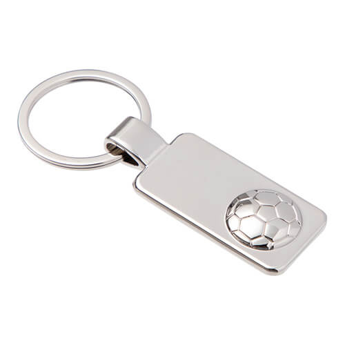 Keychain for sublimation keys - football