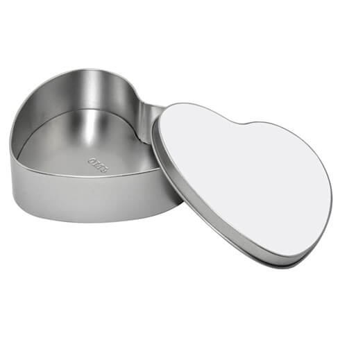Metalna kutija - srce Sublimacija Termo Transfer