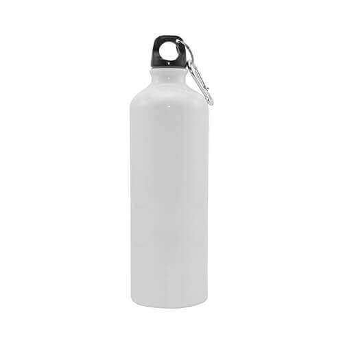 White tourist water bottle 750 ml Sublimation Thermal Transfer