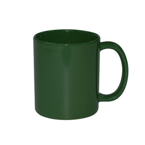 Teljes színű bögre - fényes zöld a hőátvitelhez