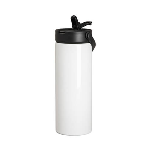 900 ml termospullo ruostumattomasta teräksestä, jossa on sublimaatiokahva