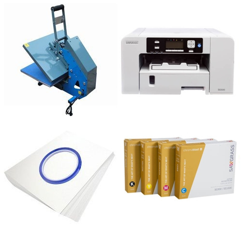 Printing kit for T-shirts Sawgrass Virtuoso SG500 + JTSB3H-2 ChromaBlast