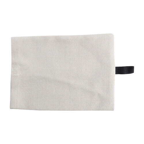 Estuche para pañuelos de lona de 24 x 18 cm Transferencia por sublimación