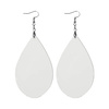 MDF earrings for sublimation - big drop