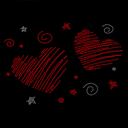 Cirkónium-dioxid lap termikus transzferhez - két szív