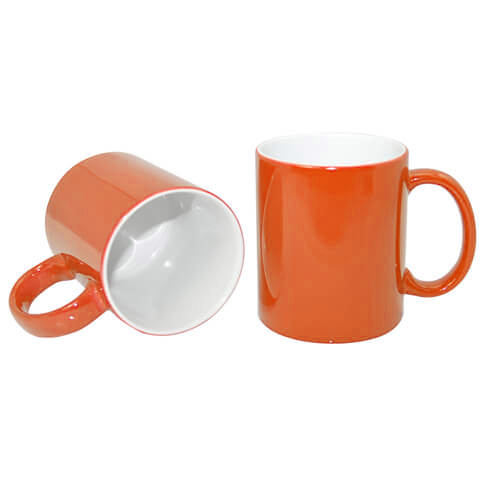 Magic Mug A+ 330 ml oranžinis Sublimacija Terminis perkėlimas