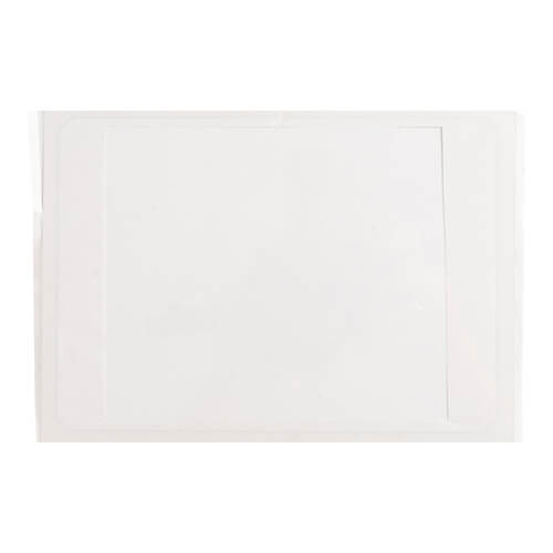 Dekorativ æske med vindue til 6 kugler til sublimering - 23,8 x 15,8 x 7,5 cm