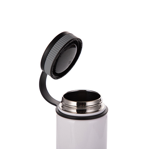 550 ml stainless steel thermos for sublimation printing - white