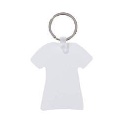 Aluminum key ring for sublimation - t-shirt