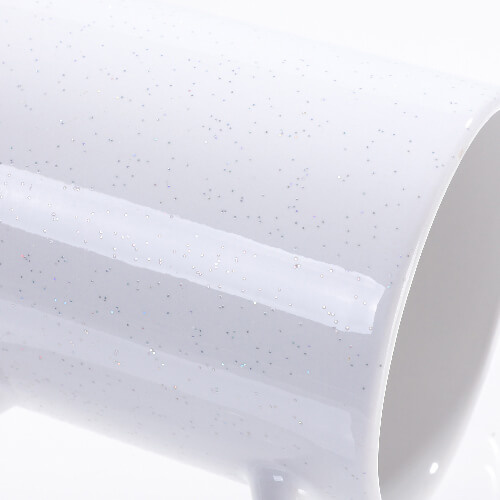 Sjajna šalica s glitterom 330 ml za sublimaciju