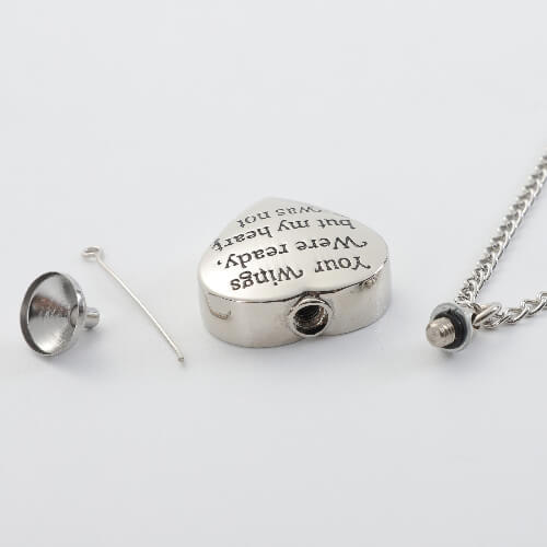 Hartvormige ketting voor sublimatie