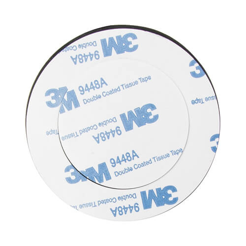 Autocollant en silicone sur le dessous des gobelets des séries BW34 et BW37