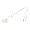 Seashell chain pendant for sublimation printing - heart