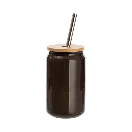 400 ml warmteoverdrachtglas voor sublimatie - zwart