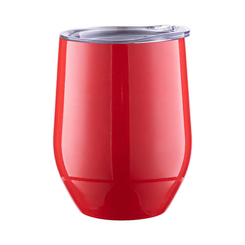 Mug for mulled wine 360 ml for sublimation - bright red