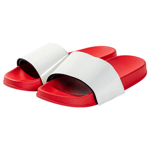 Flip-flops til sublimering for voksne - rød sål