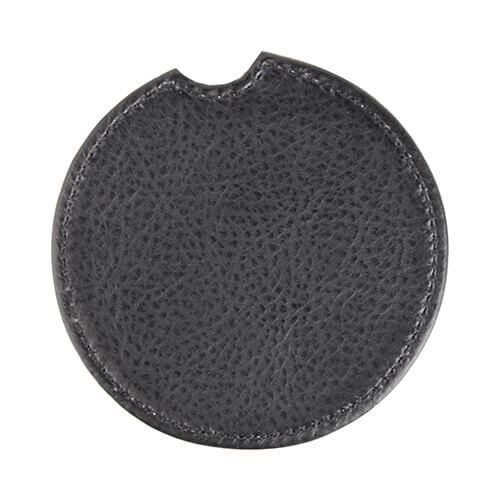 Car leather mug coaster for sublimation printing