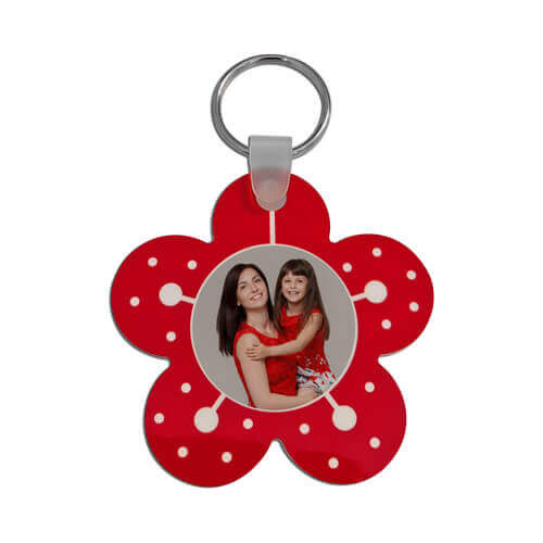 Keychain - flower - Sublimation Thermal Transfer