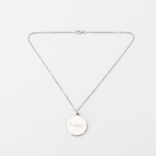 Rond medaillon voor sublimatie - Familie