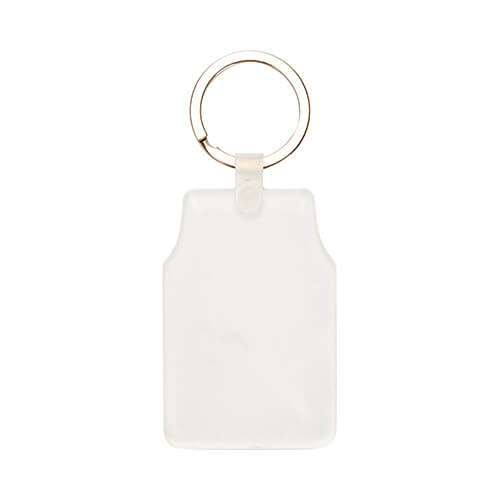 Acrylic key ring for sublimation - basketball jersey