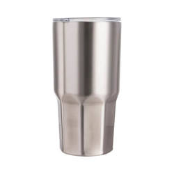 Mug 990 ml avec fond octogonal pour sublimation - argent