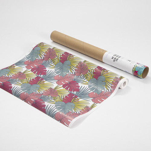 Lámina de hidrosublimación Craft Express - Red Tropic Leaves