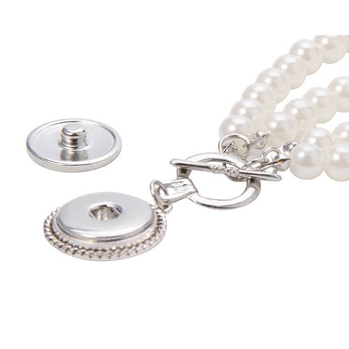 Collier avec pendentif pour sublimation