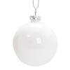 Boule de Noël Ø 6 cm pour sublimation - blanc brillant