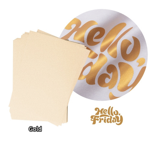 DTF OtterPro print film A4 - 100 sheets - Gold