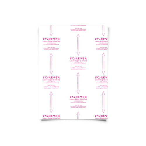 Forever Laser-Light (bez rezanja) A4 transfer papir - 1 list