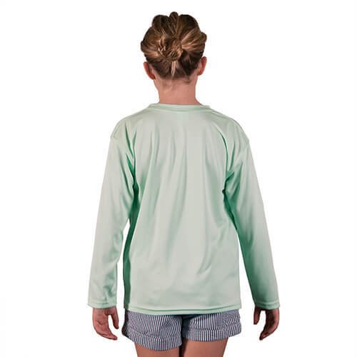 Youth Solar Långärmad Sublimation T-Shirt - Seagrass