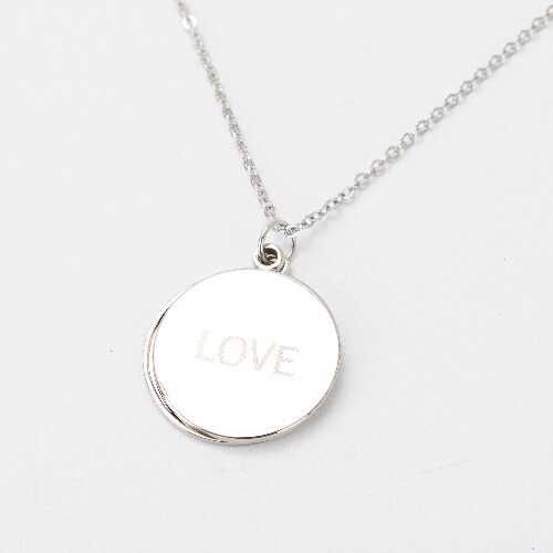 Ümmargune medaljon sublimatsiooni jaoks - Love