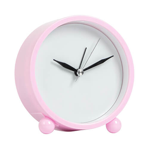 Vækkeur med sublimering - pink