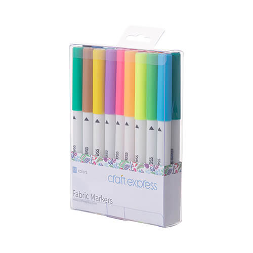 Маркери за тъкани Craft Express Joy - 18 цвята