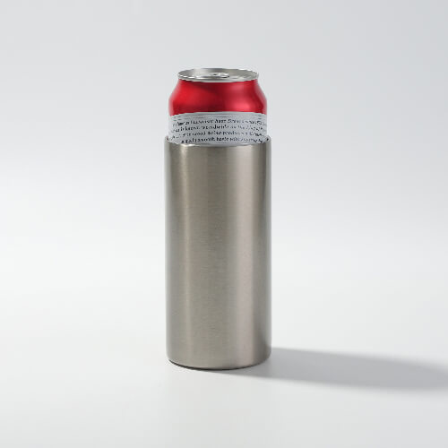 Køler til 470 ml dåse til sublimering - sølv