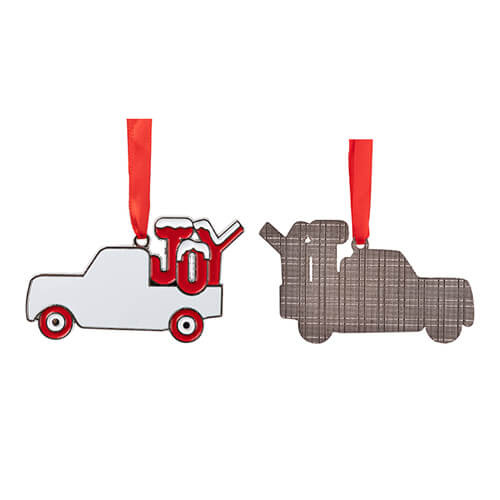 Colgante de metal para árbol de Navidad para sublimación - pickup JOY