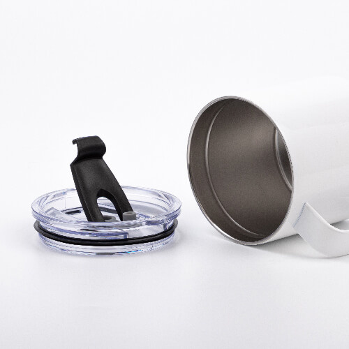 Taza de café de 420 ml para impresión por sublimación - blanco