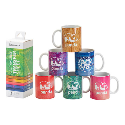 Siirtolehtisarja A 30,5 x 11,4 cm - 6 kpl.