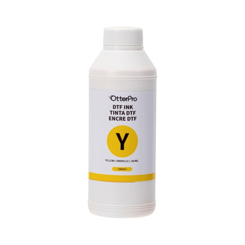 OtterPro DTF pigmenttint 500 ml - kollane tint