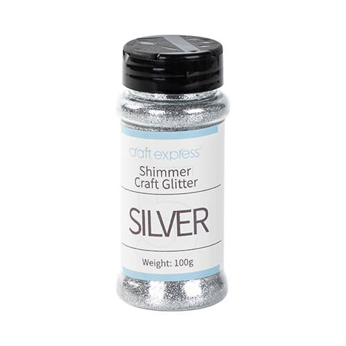 Silverglitter - 100 g