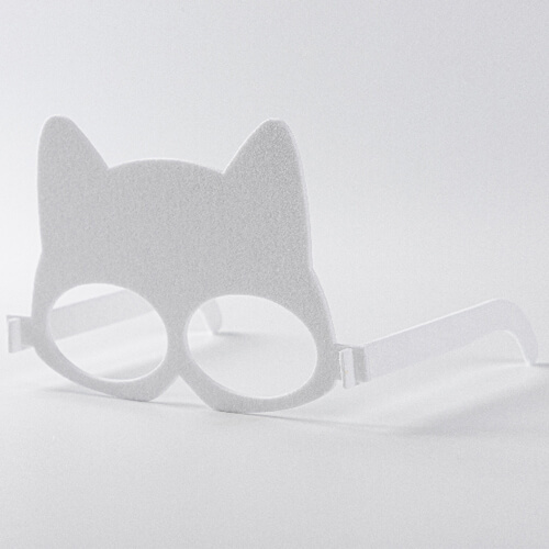 Gafas de fieltro para sublimación - gato