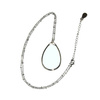 Necklace water drop with metal string Sublimation Thermal Transfer