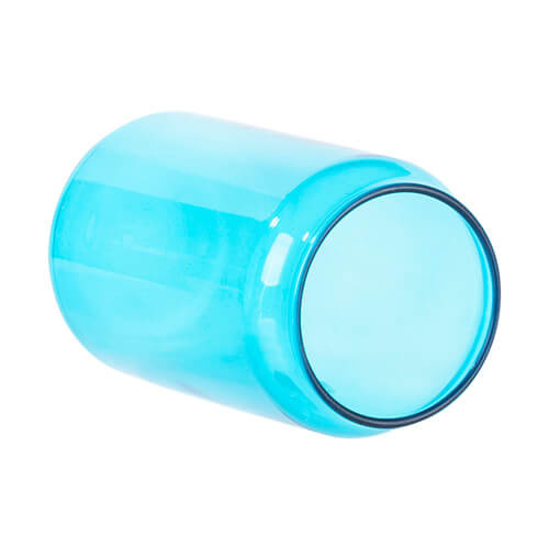 Verre 400 ml pour sublimation - turquoise