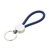 Gevlochten cirkel sleutelhanger voor sublimatie - blauw