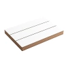 Ορθογώνια κορνίζα φωτογραφιών MDF, ριγέ, 17,8 x 12,7 cm