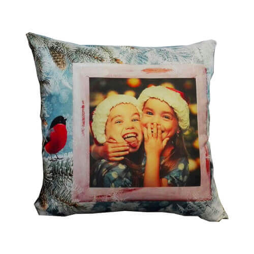 Satīna spilvendrāna 38 x 38 cm sublimācijai - Ziema