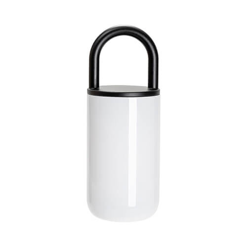 Prenosný 400 ml hrnček na sublimáciu - biely