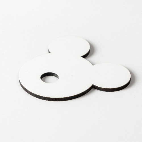 Fiberboard name badge for 780 / 900 / 1050 / 1260 ml mug for sublimation - Mickey
